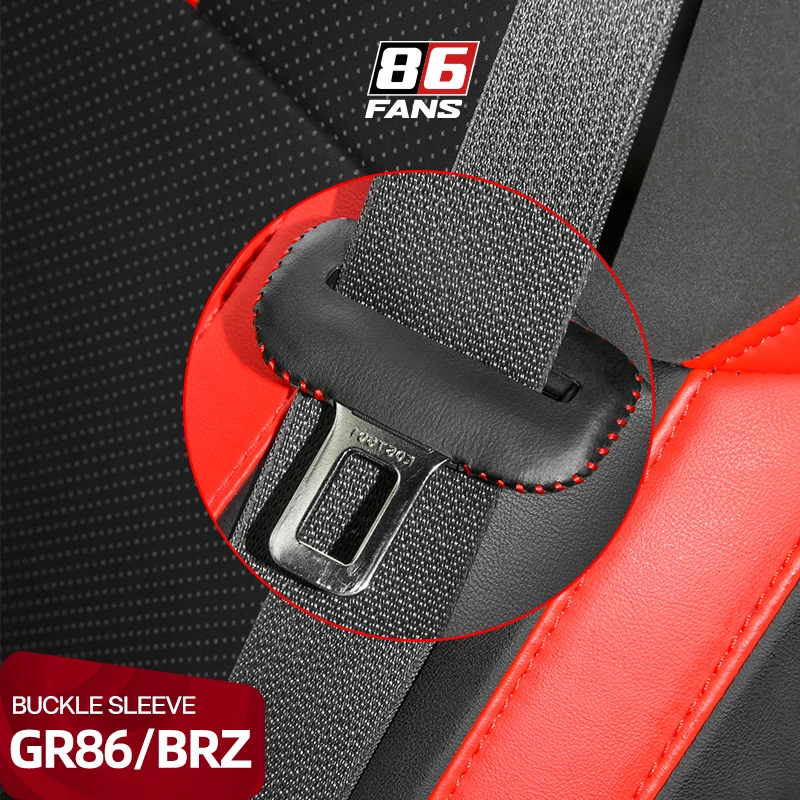 2Pcs Auto Seat Belt Buckle Clip Suede PU Leather Anti-Scratch Cover Safety Car Accessories For Toyota GR86 Subaru BRZ 2022 2023
2Pcs Auto Seat Belt Buckle Clip Suede PU Leather Anti-Scratch Cover Safety Car Accessories For Toyota GR86 Subaru BRZ 2022 2023