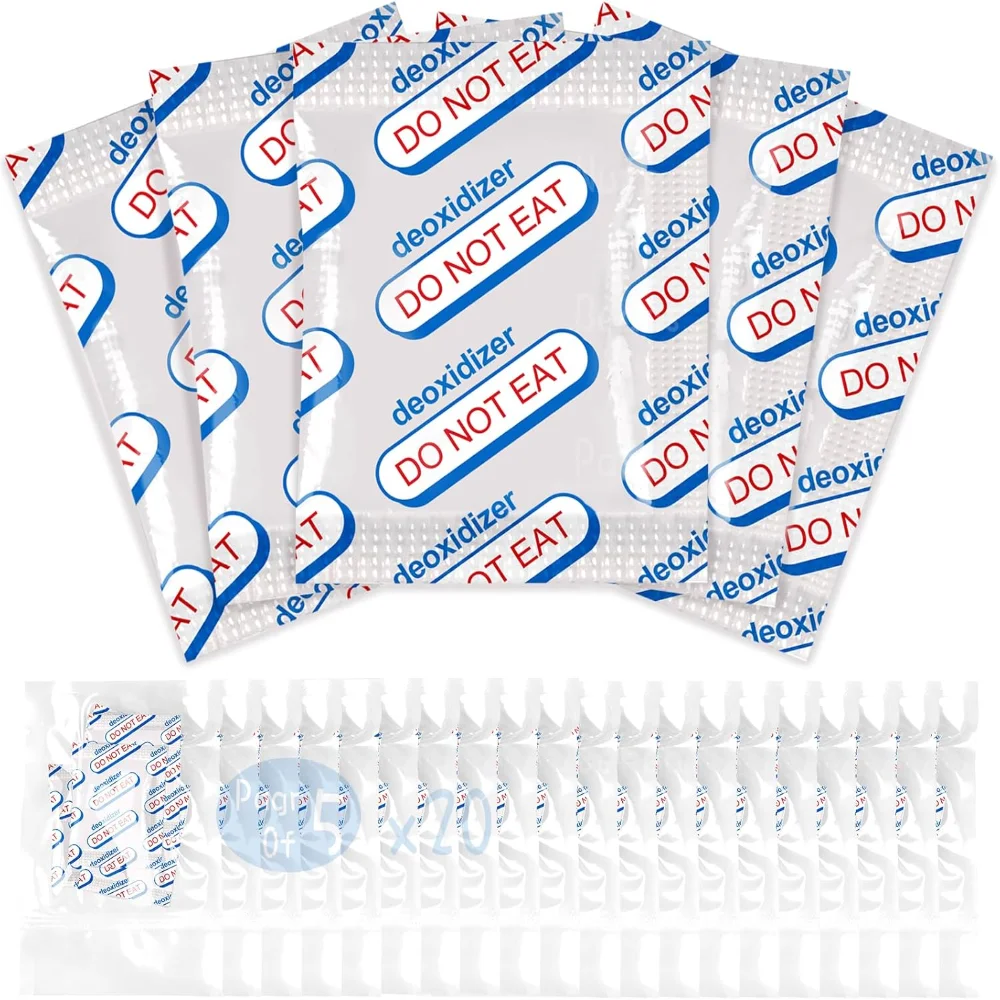 235cc for Food - 100 Count (20x Packs of 5) - for Food & Survival, Mylar Bags, Canning, Harvest Right Freeze Dryer, Dehydrat
235cc for Food - 100 Count (20x Packs of 5) - for Food & Survival, Mylar Bags, Canning, Harvest Right Freeze Dryer, Dehydrat