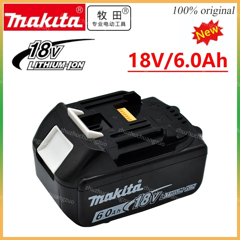 Оригинальная литий-ионная аккумуляторная батарея Makita 18 в, 6,0 Ач, сменные батареи для дрели BL1830 BL1860B BL1840 BL1850
Оригинальная литий-ионная аккумуляторная батарея Makita 18 в, 6,0 Ач, сменные батареи для дрели BL1830 BL1860B BL1840 BL1850