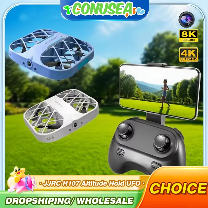 JJRC H107 Mini Drone 8K 4K Camera Hd Drones Rc Quadcopter Fpv Wifi Pocket Ufo Height Hold Remote Control Plane Helicopter Toys
JJRC H107 Mini Drone 8K 4K Camera Hd Drones Rc Quadcopter Fpv Wifi Pocket Ufo Height Hold Remote Control Plane Helicopter Toys