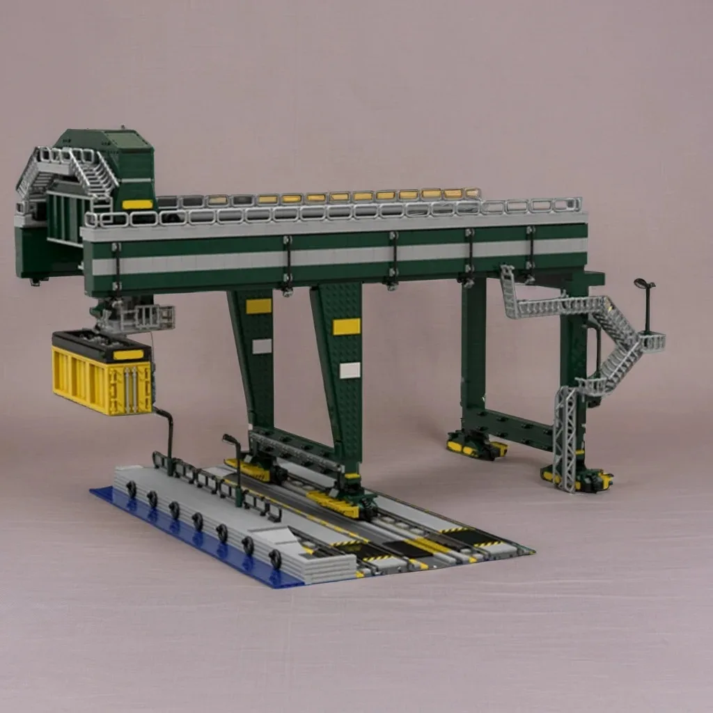 3669PCS MOC Technology Container Crane Model DIY Creative Assembly Bricks Display Birthday Gift Collectible Decoration Building
3669PCS MOC Technology Container Crane Model DIY Creative Assembly Bricks Display Birthday Gift Collectible Decoration Building