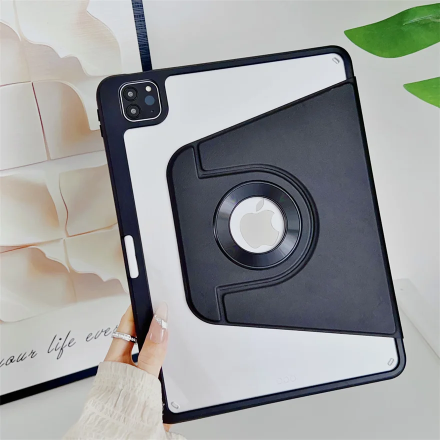 For iPad Pro 10.5 2017 Case iPad Air 3 10.5" iPad Air 1 2 9.7" iPad 6th 5th 9.7" Split Body Rotating Acrylic Protective Shell
For iPad Pro 10.5 2017 Case iPad Air 3 10.5" iPad Air 1 2 9.7" iPad 6th 5th 9.7" Split Body Rotating Acrylic Protective Shell