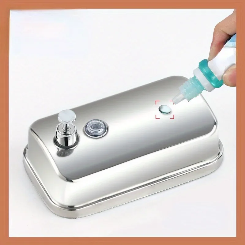 Настенный дозатор для мыла из высококачественной нержавеющей стали 304, для ванной, кухни, отеля, ресторана, для жидкого мыла для рук, 1 шт.
Настенный дозатор для мыла из высококачественной нержавеющей стали 304, для ванной, кухни, отеля, ресторана, для жидкого мыла для рук, 1 шт.