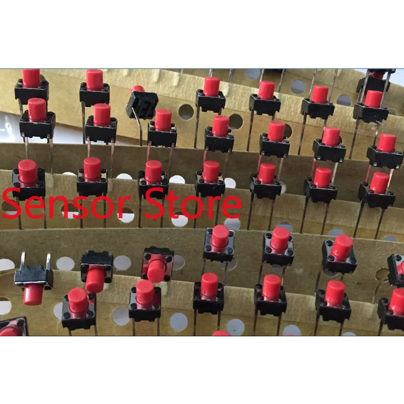 10PCS SKHVBMD010 6*6*7 Middle 2-foot Light Touch Button Switch, Red Head Vertical Type
10PCS SKHVBMD010 6*6*7 Middle 2-foot Light Touch Button Switch, Red Head Vertical Type
