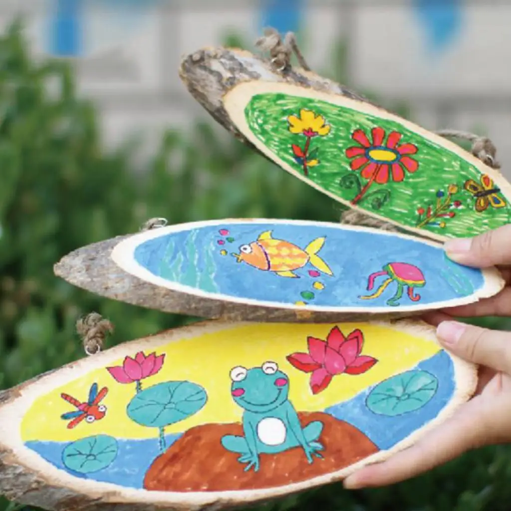 4Pcs Wooden Trunk Oval Large Tree Slice Wedding Tray Slices Rustic Decorative Hanger , 1 x 2.95 x 0.47in
4Pcs Wooden Trunk Oval Large Tree Slice Wedding Tray Slices Rustic Decorative Hanger , 1 x 2.95 x 0.47in
