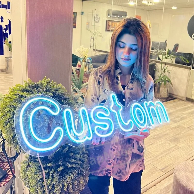 LED Neon Sign Personalised LED Neon Sign Business Logo Name Birthday Party Wedding Decoration Room Wall Customizable Night Lamps
LED Neon Sign Personalised LED Neon Sign Business Logo Name Birthday Party Wedding Decoration Room Wall Customizable Night Lamps
