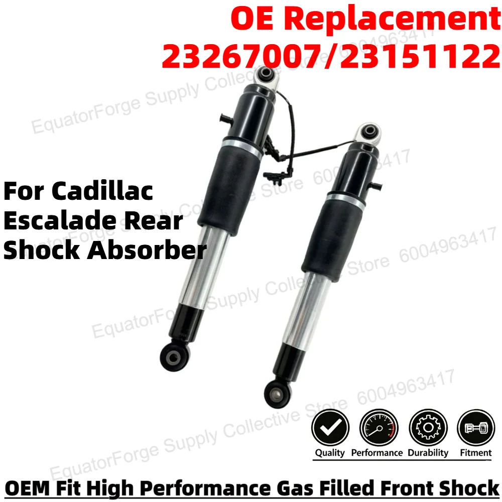 Direct Fit High Stability Premium Durable Rear Shock Absorber for 2015-2020 Cadillac Escalade OE Number 23267007/23151122
Direct Fit High Stability Premium Durable Rear Shock Absorber for 2015-2020 Cadillac Escalade OE Number 23267007/23151122
