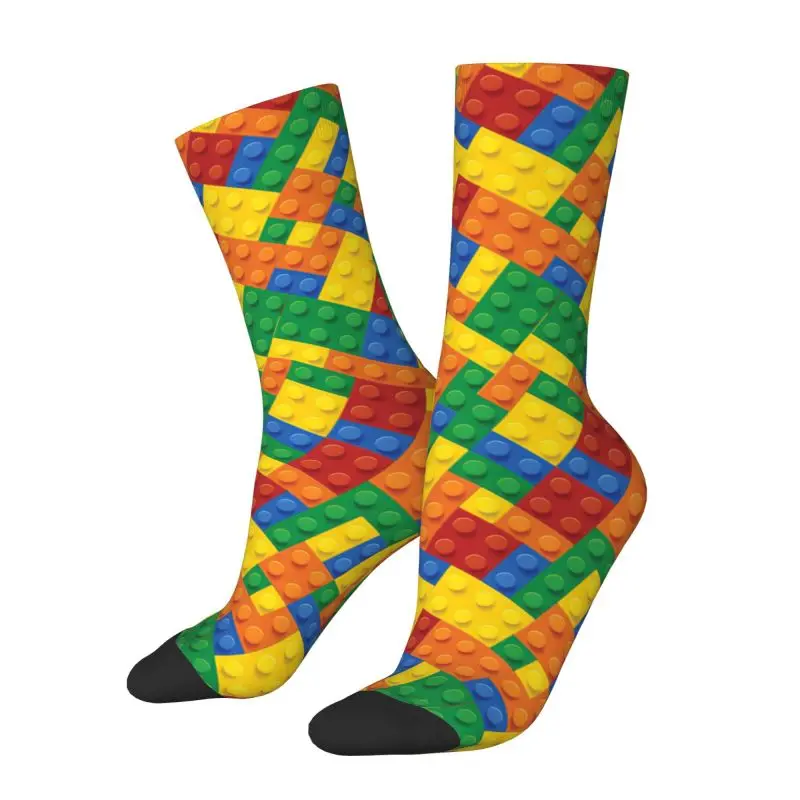 Custom Kawaii Men's Building Blocks Diagonal Pattern Dress Socks Unisex Comfortable Warm 3D Printed Crew Socks
Custom Kawaii Men's Building Blocks Diagonal Pattern Dress Socks Unisex Comfortable Warm 3D Printed Crew Socks