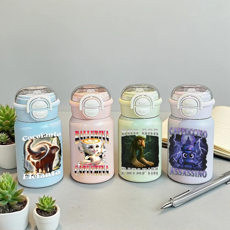 500ml Italian Brainrot Water Cup Stainless Steel Insulated Cup Portable Leak Proof Anti Drop Water Cup Children's Birthday Gift
500ml Italian Brainrot Water Cup Stainless Steel Insulated Cup Portable Leak Proof Anti Drop Water Cup Children's Birthday Gift