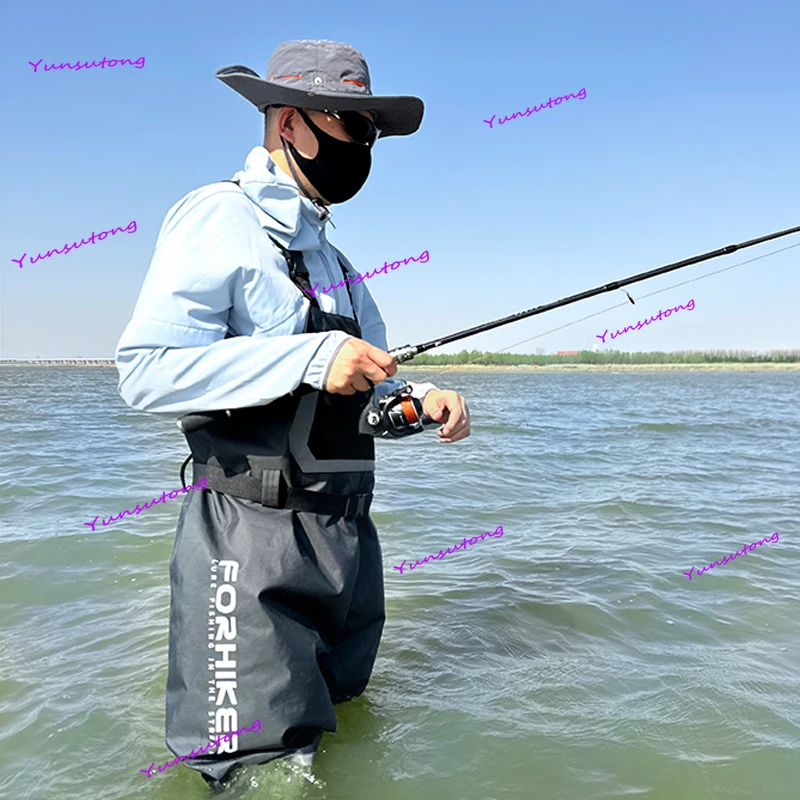 Socks-type wading pants Luya waterproof, breathable and wear-resistant fishing sea-catching half-body new one-piece
Socks-type wading pants Luya waterproof, breathable and wear-resistant fishing sea-catching half-body new one-piece