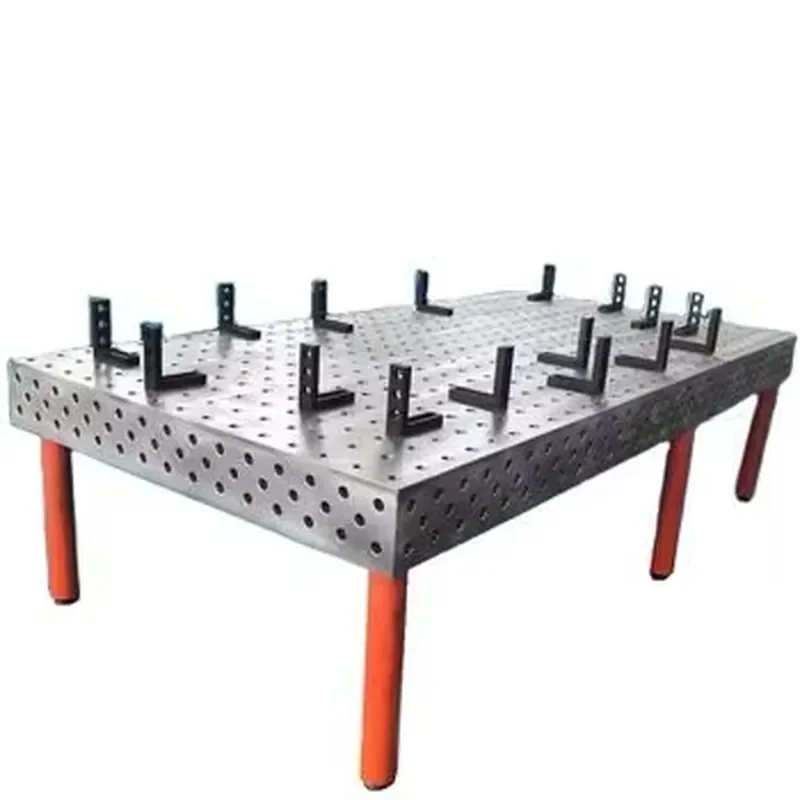 New Hot Sale 3D Flexible Welding Table D16/D28 Steel HT300 Cast Iron Nitrided Surface Customizable Size Soldering Station
New Hot Sale 3D Flexible Welding Table D16/D28 Steel HT300 Cast Iron Nitrided Surface Customizable Size Soldering Station