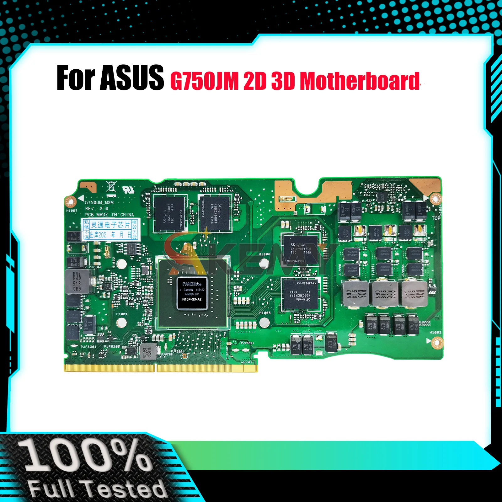G750JM Laptop Motherboard For ASUS ROG G750JX G750JM G750J G750JZ G750JW G750JY G750JH Notebook Mainboard tests OK fast ship stk
G750JM Laptop Motherboard For ASUS ROG G750JX G750JM G750J G750JZ G750JW G750JY G750JH Notebook Mainboard tests OK fast ship stk