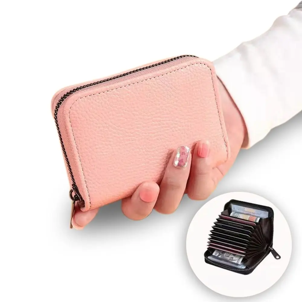 New RFID Blocking Organ Card Holder Anti-theft 11 Card Slots Credit Card Holder Zipper Multifunctional Purse Women Men
New RFID Blocking Organ Card Holder Anti-theft 11 Card Slots Credit Card Holder Zipper Multifunctional Purse Women Men