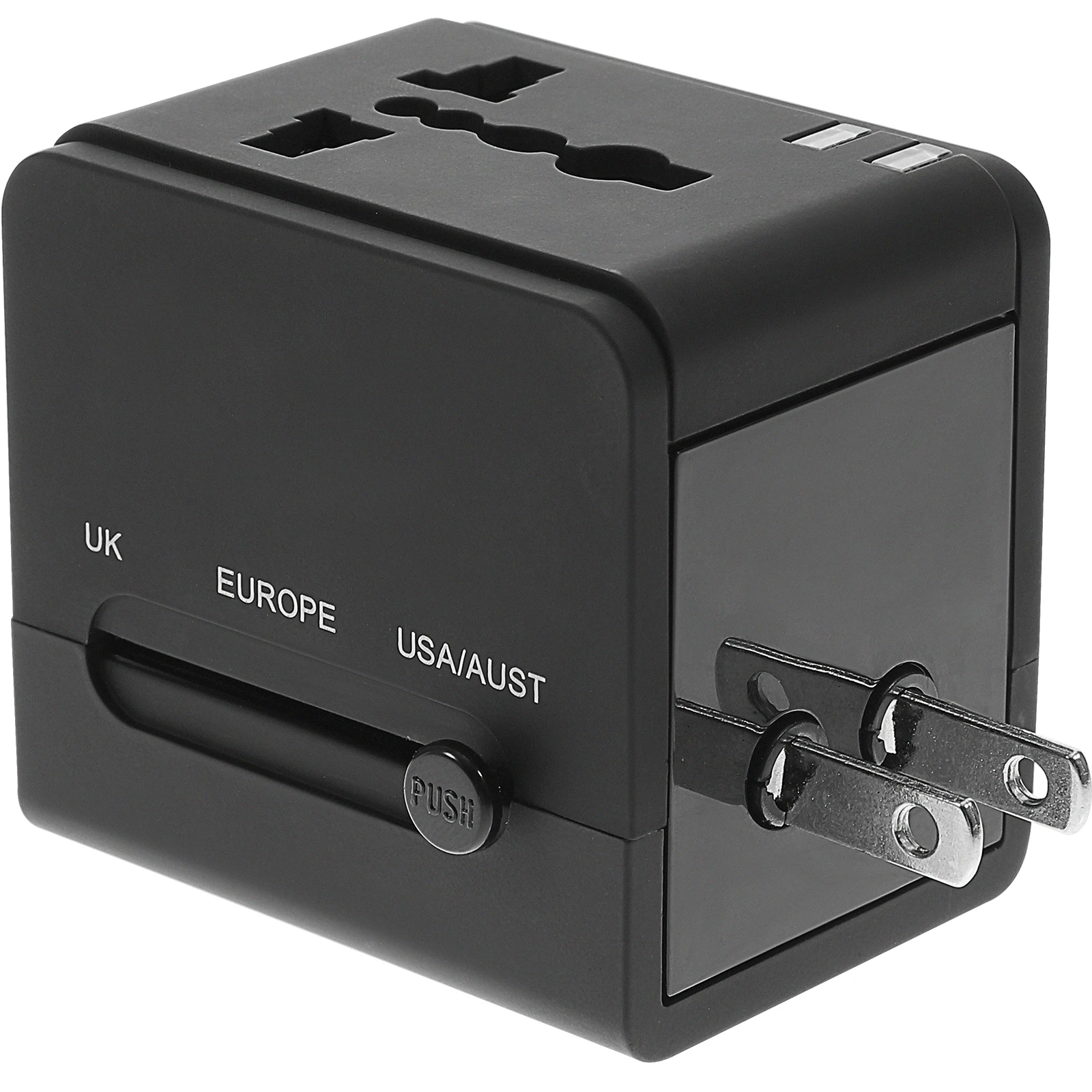 Travel Adapter Universal Plug Converter USB Charging Port 21A Fast Safe Wall Extender International Travel Accessory
Travel Adapter Universal Plug Converter USB Charging Port 21A Fast Safe Wall Extender International Travel Accessory