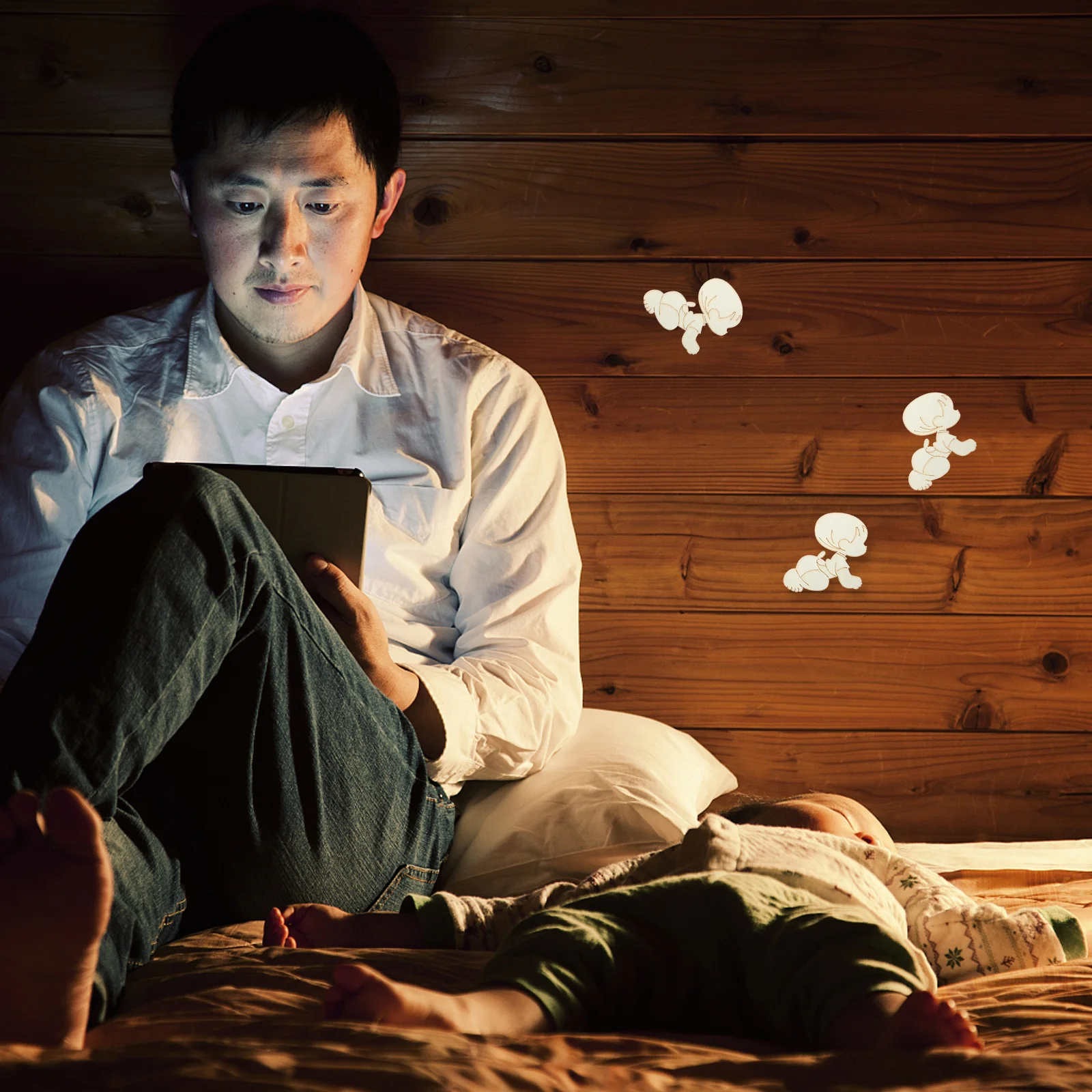 20Pcs Wooden Baby Shape Cutouts Baby Birthday Decoration for Welcome Party Wall Embellishments Photo Props Party Supplies Kids
20Pcs Wooden Baby Shape Cutouts Baby Birthday Decoration for Welcome Party Wall Embellishments Photo Props Party Supplies Kids