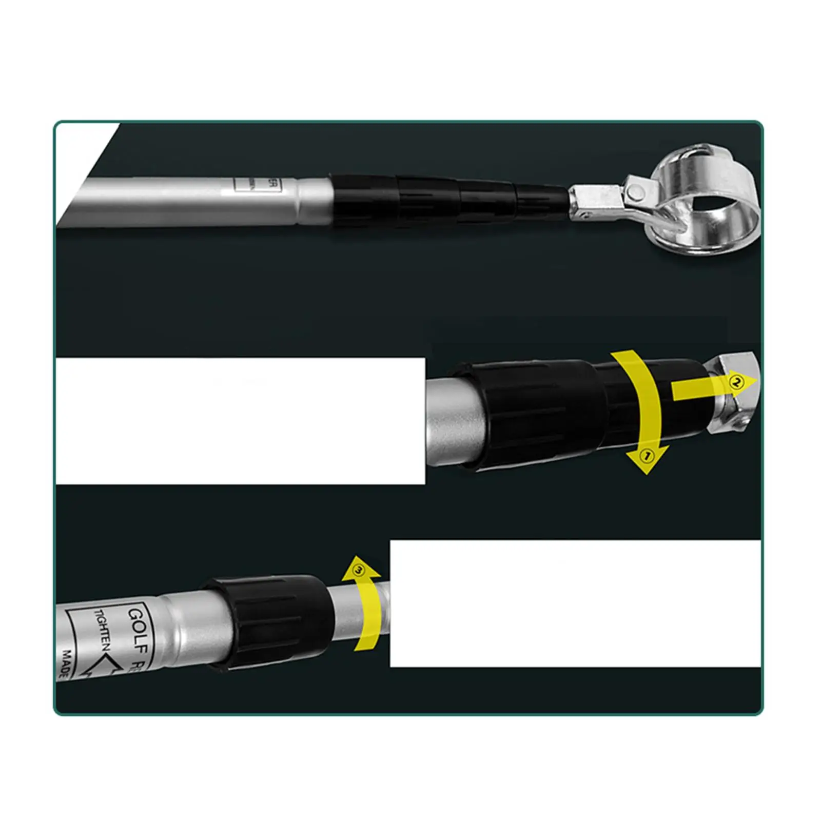 Golf Ball Retriever 18 ft with Locking Spoons Golf Gifts Golf Balls Grabber
Golf Ball Retriever 18 ft with Locking Spoons Golf Gifts Golf Balls Grabber