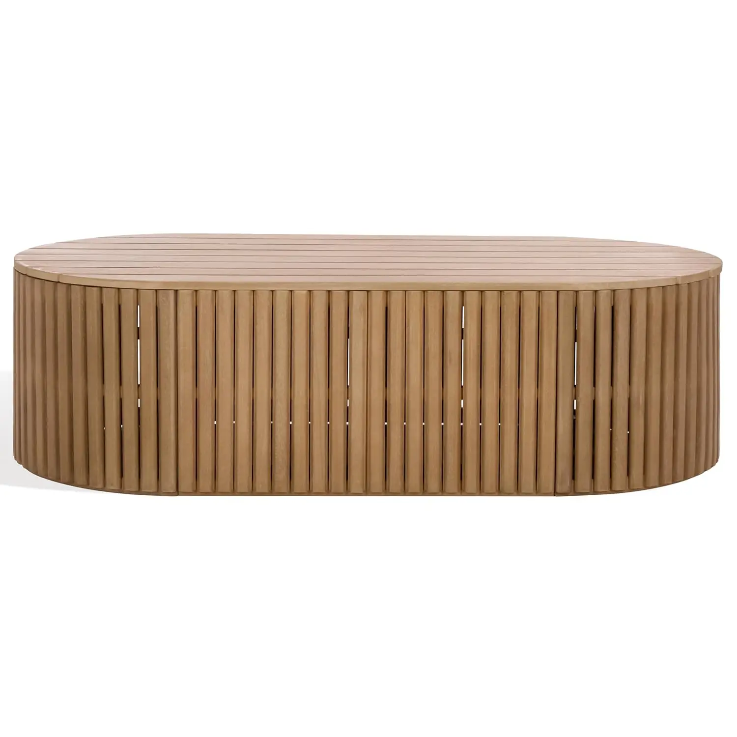 Solid Wood Oval Coffee Table Outdoor Patio Weather Resistant Fully Assembled UV Protected Garden Deck Balcony 48in Customized
Solid Wood Oval Coffee Table Outdoor Patio Weather Resistant Fully Assembled UV Protected Garden Deck Balcony 48in Customized