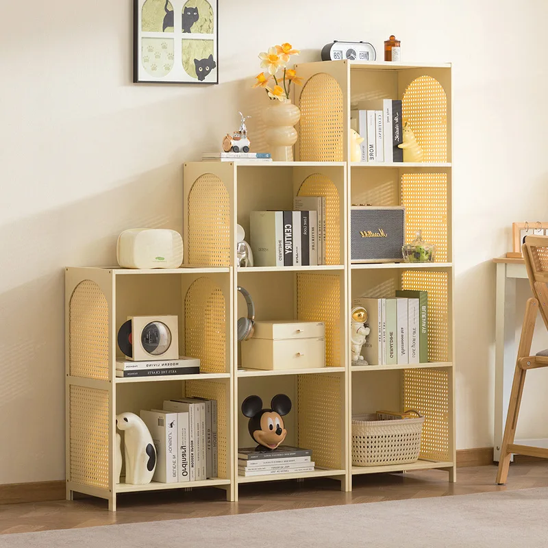 Minimalist Bookshelf Floor-to-ceiling Shelf Integrated Living Room Household Multi-layer Book Storage Bookcase Wall Locker
Minimalist Bookshelf Floor-to-ceiling Shelf Integrated Living Room Household Multi-layer Book Storage Bookcase Wall Locker