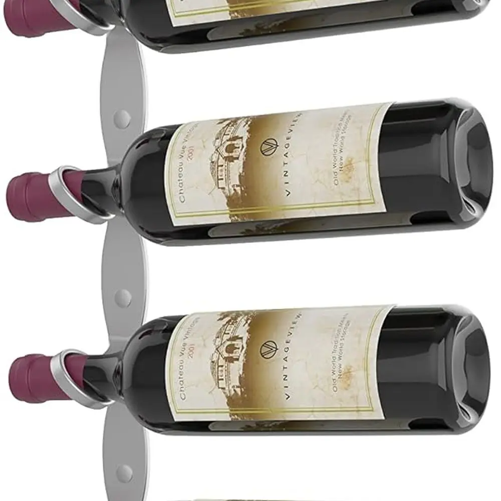 Комплект настенной металлической винной стойки Single Helix, вместимость 30 бутылок, холодный серый, прямолинейный
Комплект настенной металлической винной стойки Single Helix, вместимость 30 бутылок, холодный серый, прямолинейный