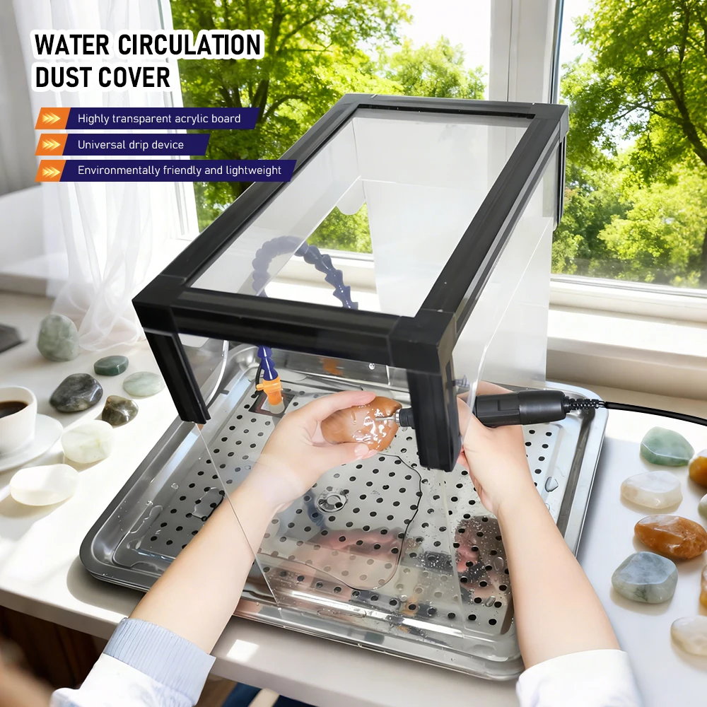 Ювелирные изделия, нефритовый пылезащитный чехол для резьбы по дереву, акриловый шлифовальный пылезащитный чехол, настольный пылесборник, пылесборник, полировальный шкаф
Ювелирные изделия, нефритовый пылезащитный чехол для резьбы по дереву, акриловый шлифовальный пылезащитный чехол, настольный пылесборник, пылесборник, полировальный шкаф