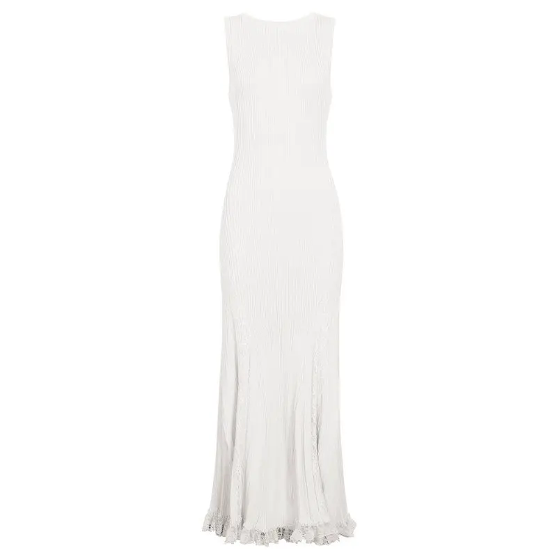High-End Quality Summer New Fashionable Knitted Sleeveless Lace Dress Women's Elegant High Waist Fish Tail Dress CityWalk
High-End Quality Summer New Fashionable Knitted Sleeveless Lace Dress Women's Elegant High Waist Fish Tail Dress CityWalk