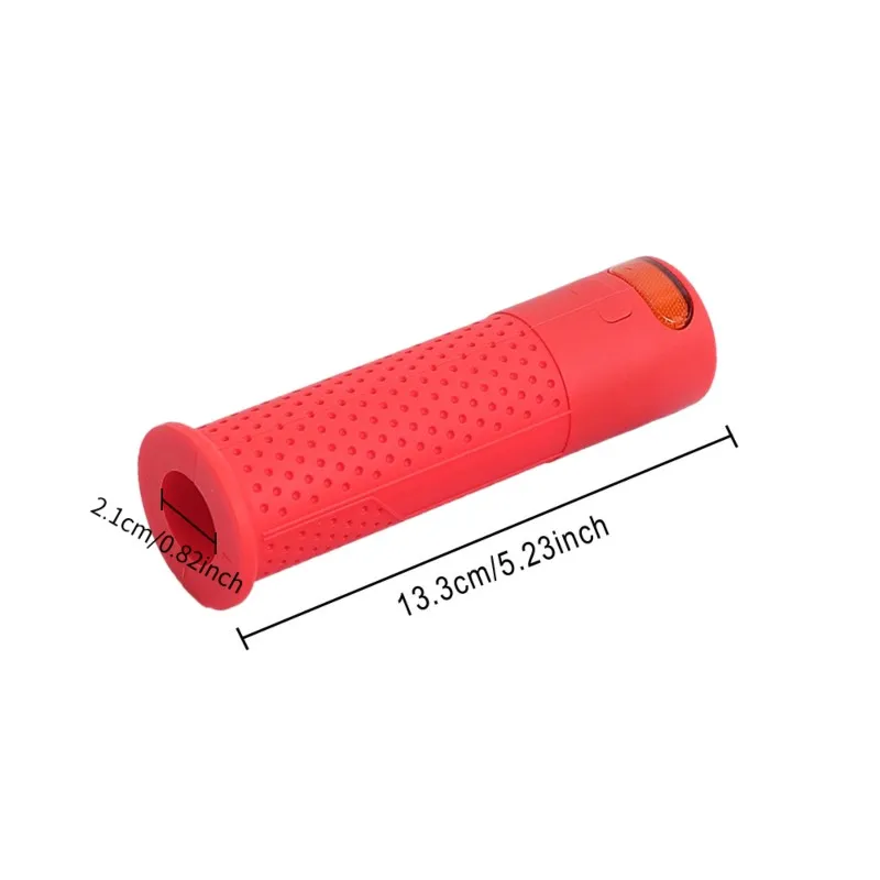 Red Scooter Hand Bar Grips With Turn Signal Light Handlebar For / Ninebot E-Scooters Handle With Slot Grip-AT20
Red Scooter Hand Bar Grips With Turn Signal Light Handlebar For / Ninebot E-Scooters Handle With Slot Grip-AT20