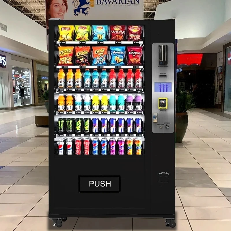 Customized Automatic Drinks and Snack Vending Machines With Refrigerator Compact Design For Small Business
Customized Automatic Drinks and Snack Vending Machines With Refrigerator Compact Design For Small Business