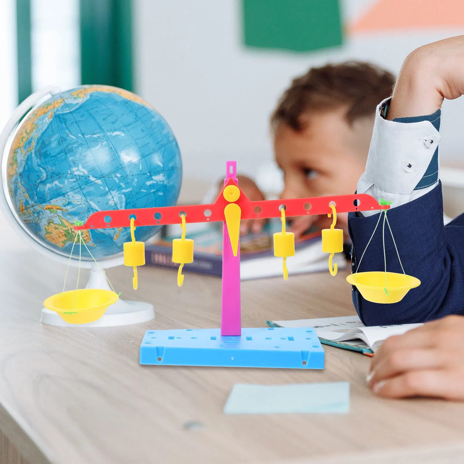 1Set DIY Balance Scale Stem Educational Science Kit Preschool Elementary Assembly Learning Tool Interactive Craft Cognitive 
1Set DIY Balance Scale Stem Educational Science Kit Preschool Elementary Assembly Learning Tool Interactive Craft Cognitive