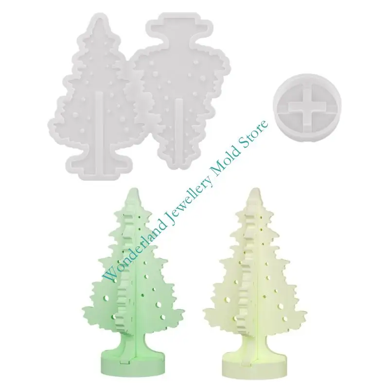 H7EB Nonstick Easy Cleaning Mold Christmas Tree Silicone Texture Perfect for Crafting Figurines Decorations and Gift Making
H7EB Nonstick Easy Cleaning Mold Christmas Tree Silicone Texture Perfect for Crafting Figurines Decorations and Gift Making