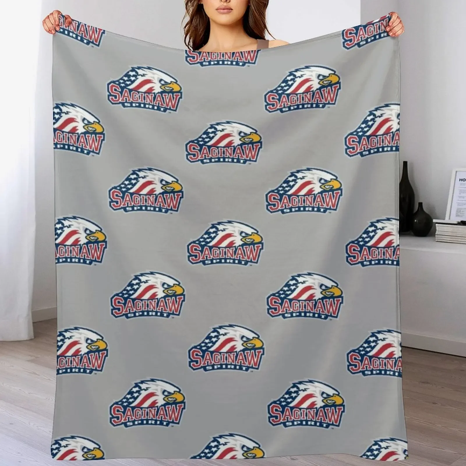 Saginaw Spirit Throw Blanket Soft Comfort Blanket for Reading Watching TV
Saginaw Spirit Throw Blanket Soft Comfort Blanket for Reading Watching TV
