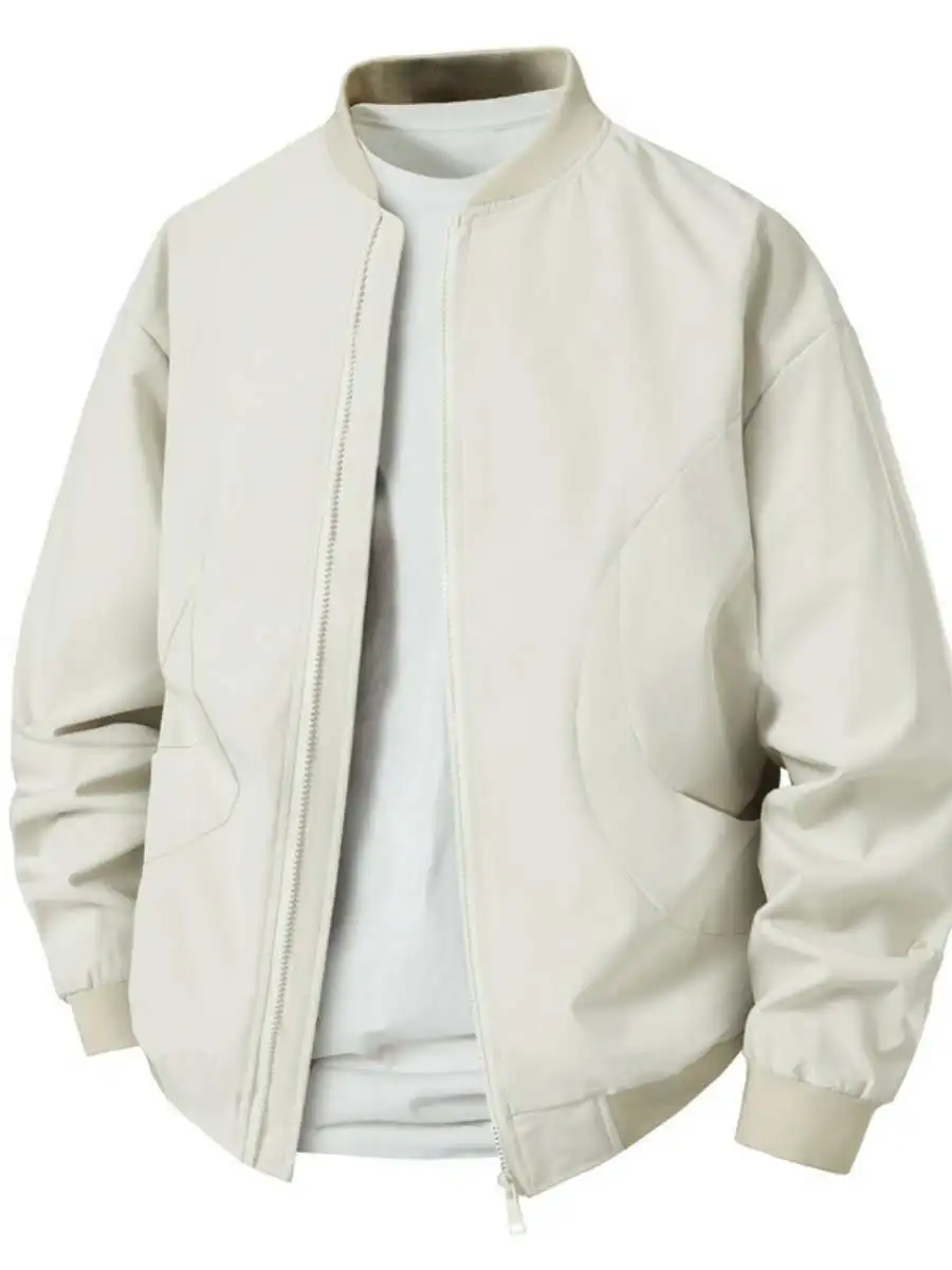 Новая весенняя мужская бейсбольная куртка, модная универсальная куртка с двумя пуговицами, слегка водонепроницаемая ветровка, пальто
Новая весенняя мужская бейсбольная куртка, модная универсальная куртка с двумя пуговицами, слегка водонепроницаемая ветровка, пальто