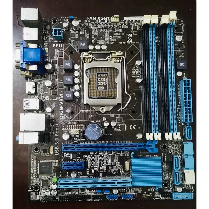 Used mATX Motherboard for ASUS B75M-PLUS LGA1155 B75 DDR3 4DIMM HDMI DVI VGA SATA3 Tested Good
Used mATX Motherboard for ASUS B75M-PLUS LGA1155 B75 DDR3 4DIMM HDMI DVI VGA SATA3 Tested Good