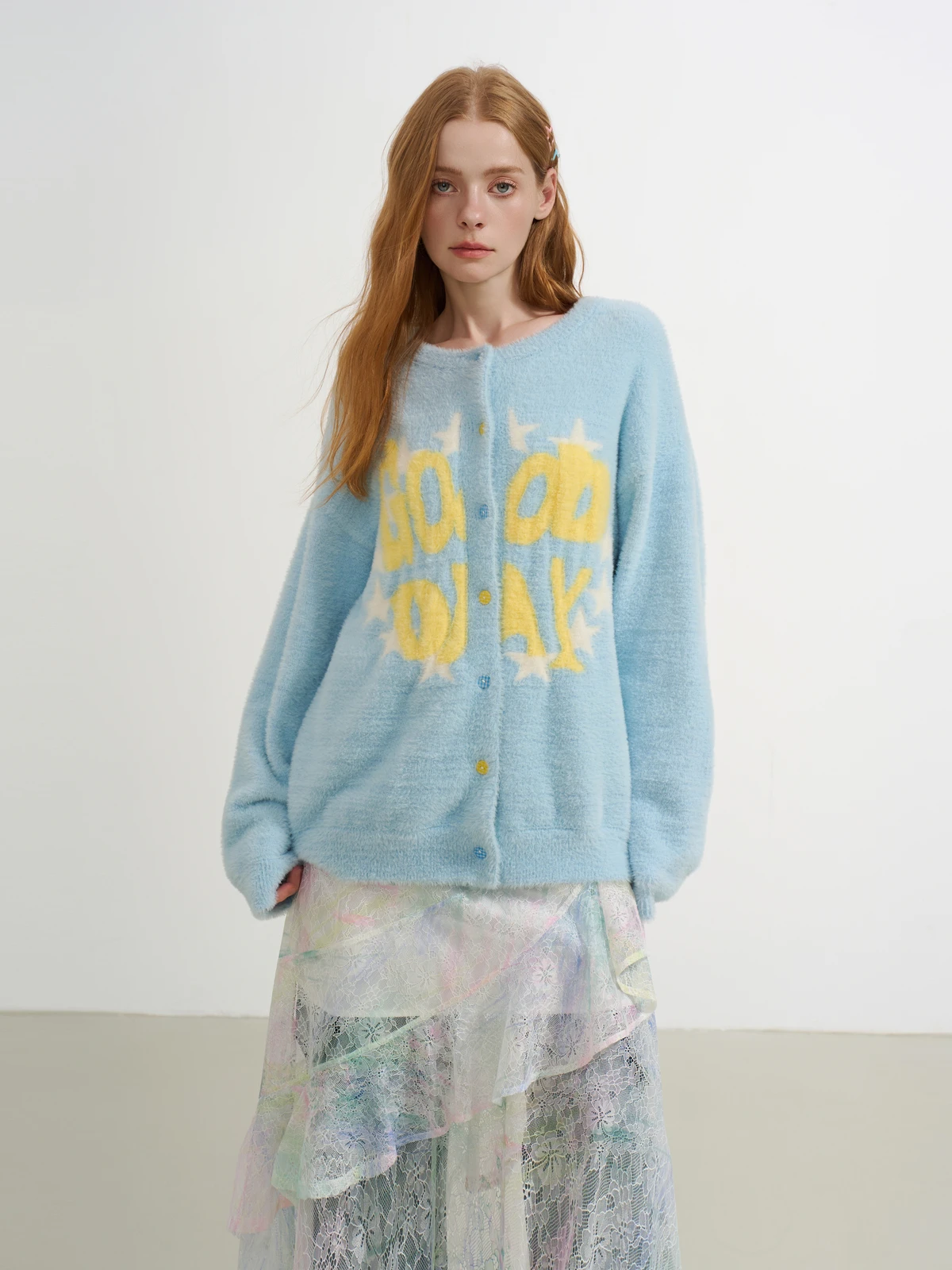 Синий забавный круглый открытый кардиган с кисточками SOFITTE 25AW, нейлоновая ткань, свободный крой, длинный вязаный свитер для женщин
Синий забавный круглый открытый кардиган с кисточками SOFITTE 25AW, нейлоновая ткань, свободный крой, длинный вязаный свитер для женщин