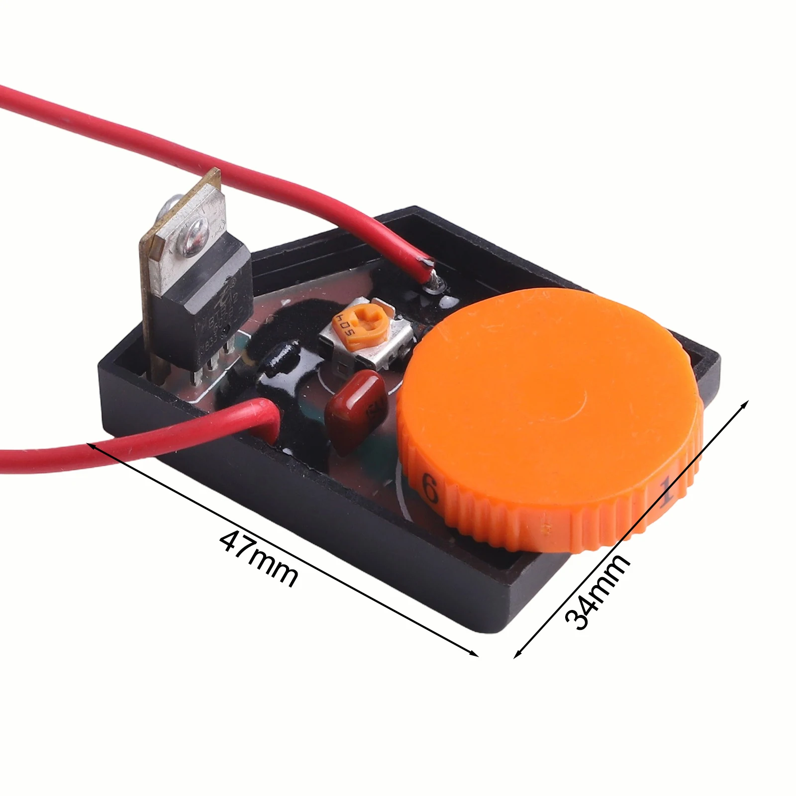 Replacement Parts 6-Speed Controller Efficient Speed Control Plastic Material Simple Installation Versatile Speed Adjustment
Replacement Parts 6-Speed Controller Efficient Speed Control Plastic Material Simple Installation Versatile Speed Adjustment
