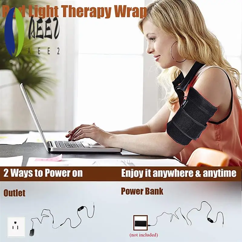 AEE2-LED Arms Slimmer Pads 660Nm850nm Near Infrared Red Light Therapy Device For Pain Relief US Plug (A)
AEE2-LED Arms Slimmer Pads 660Nm850nm Near Infrared Red Light Therapy Device For Pain Relief US Plug (A)