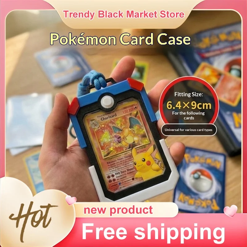 PTCG Pokemon Card Brick Display Holder 3D Printed PLA PETG Hanging Pendant Trading Card Storage For Adult Collectors
PTCG Pokemon Card Brick Display Holder 3D Printed PLA PETG Hanging Pendant Trading Card Storage For Adult Collectors