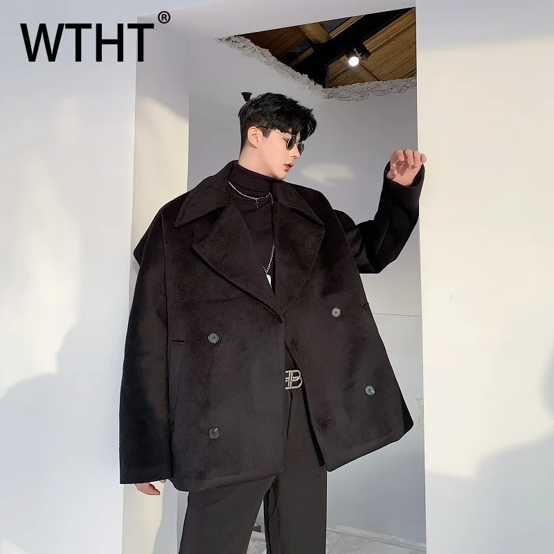 WTHT мода 2024, осенние мужские однотонные свободные пальто в американском стиле, модные двубортные куртки с лацканами, мужские 2A2109
WTHT мода 2024, осенние мужские однотонные свободные пальто в американском стиле, модные двубортные куртки с лацканами, мужские 2A2109