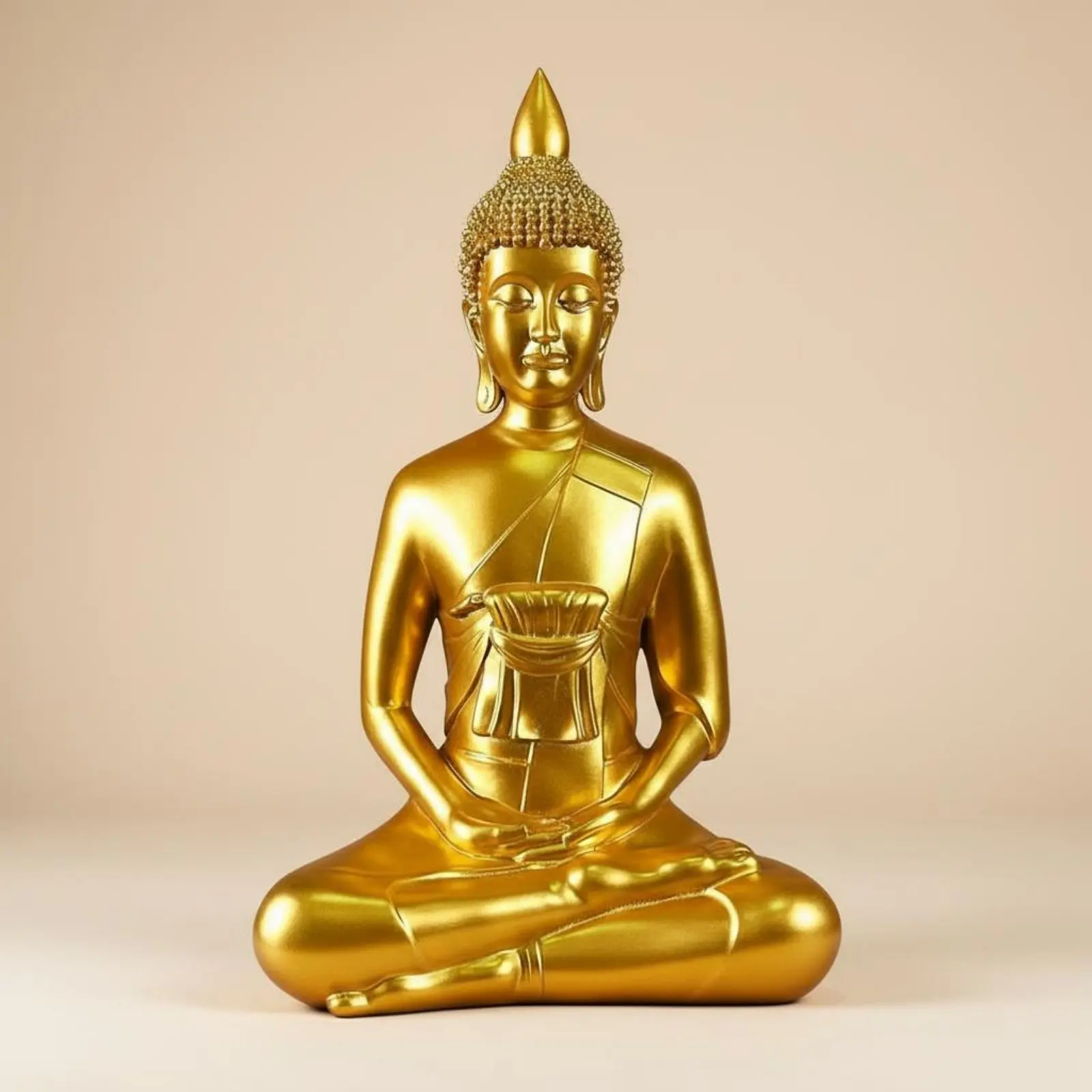 Thai Design Buddha Decoration Colorfast Meditating Buddha Figurine Desk Sculpture for Office, Entryway
Thai Design Buddha Decoration Colorfast Meditating Buddha Figurine Desk Sculpture for Office, Entryway