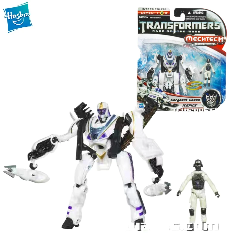 New Original Hasbro TRANSFORMERS MECHTECH HUMAN ALLIANCE SERGEANT CHAOS ICEPICK Action Figure Model Collection
New Original Hasbro TRANSFORMERS MECHTECH HUMAN ALLIANCE SERGEANT CHAOS ICEPICK Action Figure Model Collection
