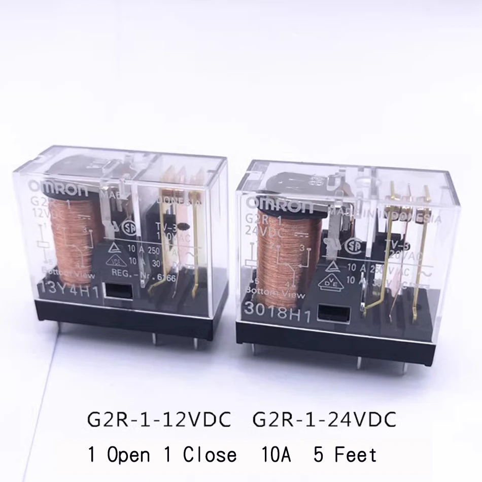 10PCS of G2R-1-12VDC G2R-1-24VDC G2R-2-12VDC G2R-2-24VDC G2R-1-E-12VDC G2R-1-E-24VDC
10PCS of G2R-1-12VDC G2R-1-24VDC G2R-2-12VDC G2R-2-24VDC G2R-1-E-12VDC G2R-1-E-24VDC