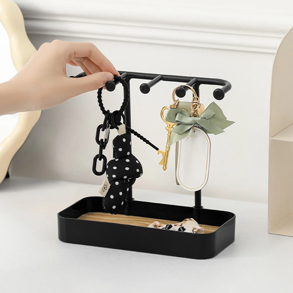 2 шт., подставка для ювелирных изделий, деревянный поднос, держатель для сережек, настольный органайзер, органайзер для хранения ожерелья, стойка
2 шт., подставка для ювелирных изделий, деревянный поднос, держатель для сережек, настольный органайзер, органайзер для хранения ожерелья, стойка