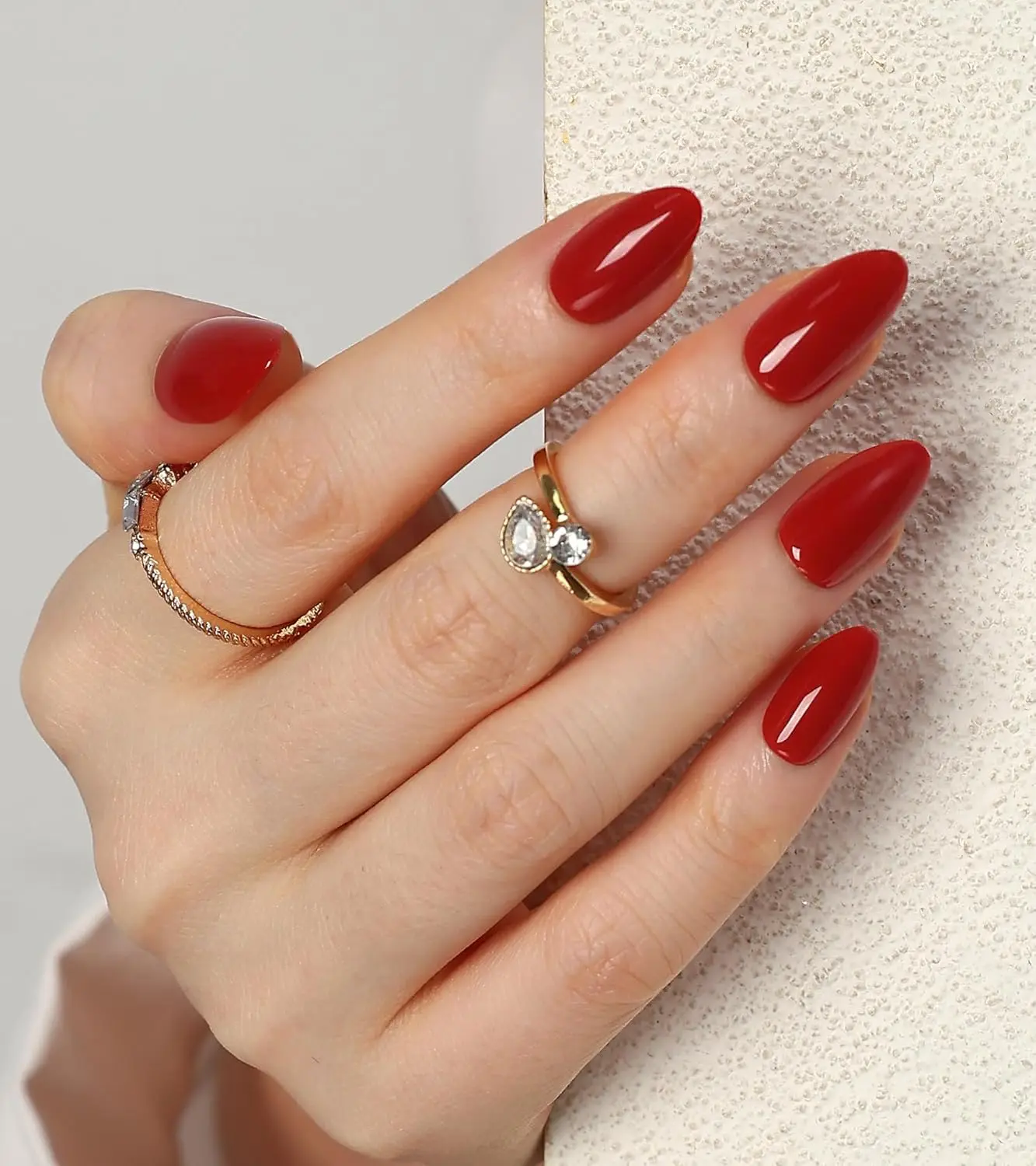 Red Press on Nails, 30Pcs Short Almond Fake Nails Glossy Acrylic False Nails Reusable Full Cover Stick on Nails for Women with
Red Press on Nails, 30Pcs Short Almond Fake Nails Glossy Acrylic False Nails Reusable Full Cover Stick on Nails for Women with