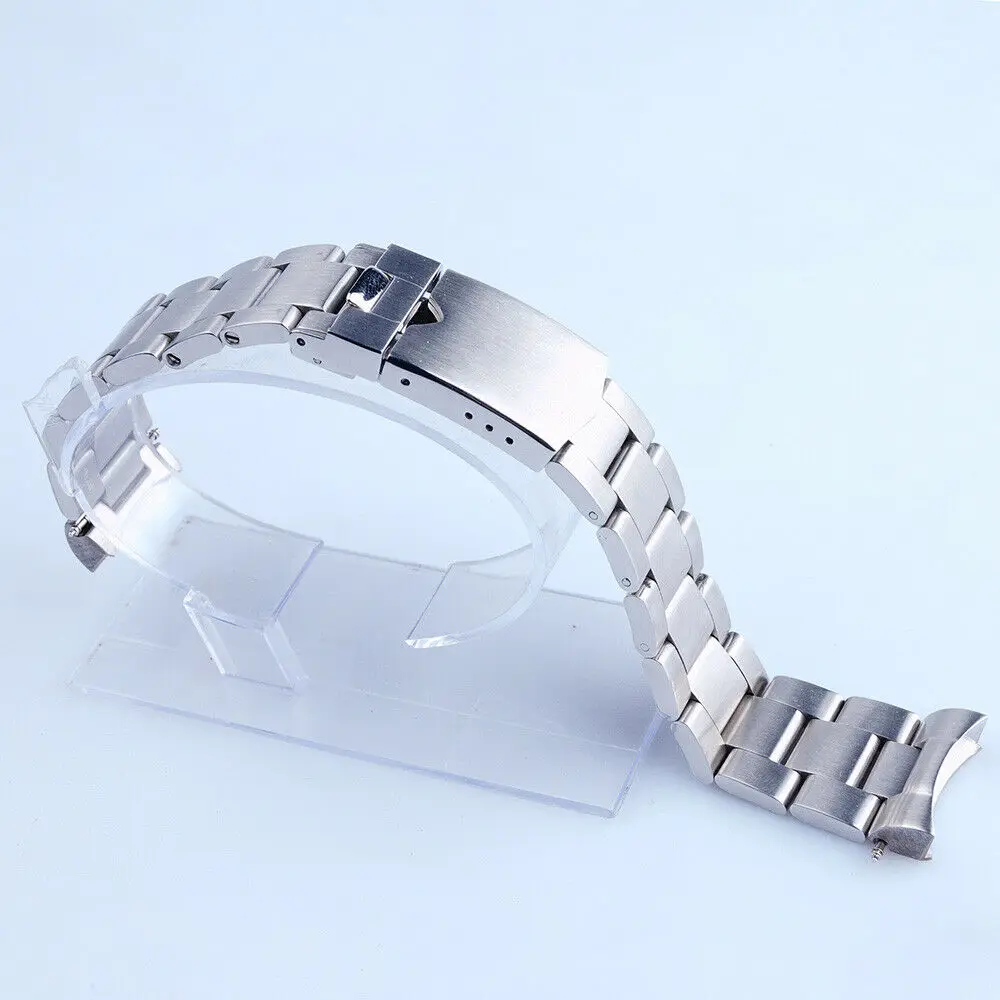 20mm Solid Curved End 316L Stainless Steel Silver Luxury Watch Band Bracelet Strap for Black Ba 58
20mm Solid Curved End 316L Stainless Steel Silver Luxury Watch Band Bracelet Strap for Black Ba 58