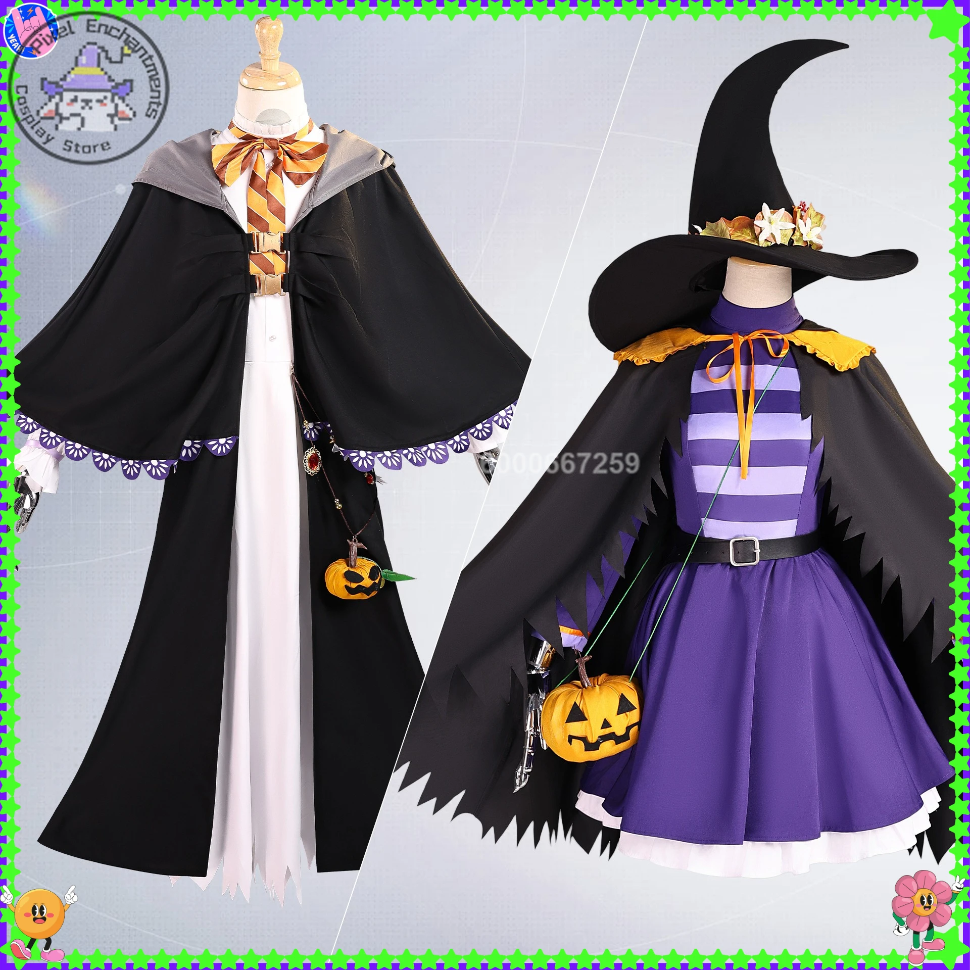 Frieren: Beyond Journey's End Cosplay Costume Anime Frieren/Fern Halloween Magic Robe Outfit Role Play Women ComicCon Suits
Frieren: Beyond Journey's End Cosplay Costume Anime Frieren/Fern Halloween Magic Robe Outfit Role Play Women ComicCon Suits