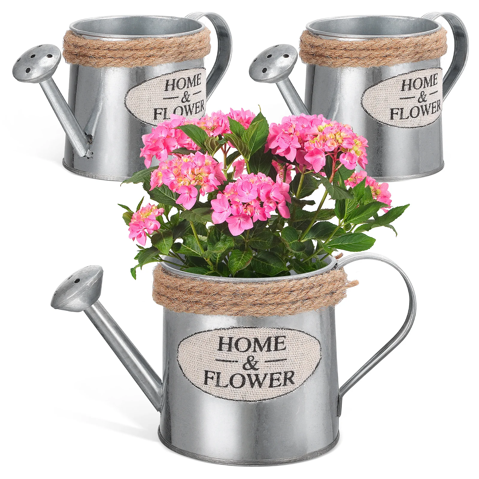 3pcs Iron Vase Decorative Flower Pot Mini Watering Can Farmhouse Dried Vase Table Table Decor Rustic Metal Plant
3pcs Iron Vase Decorative Flower Pot Mini Watering Can Farmhouse Dried Vase Table Table Decor Rustic Metal Plant