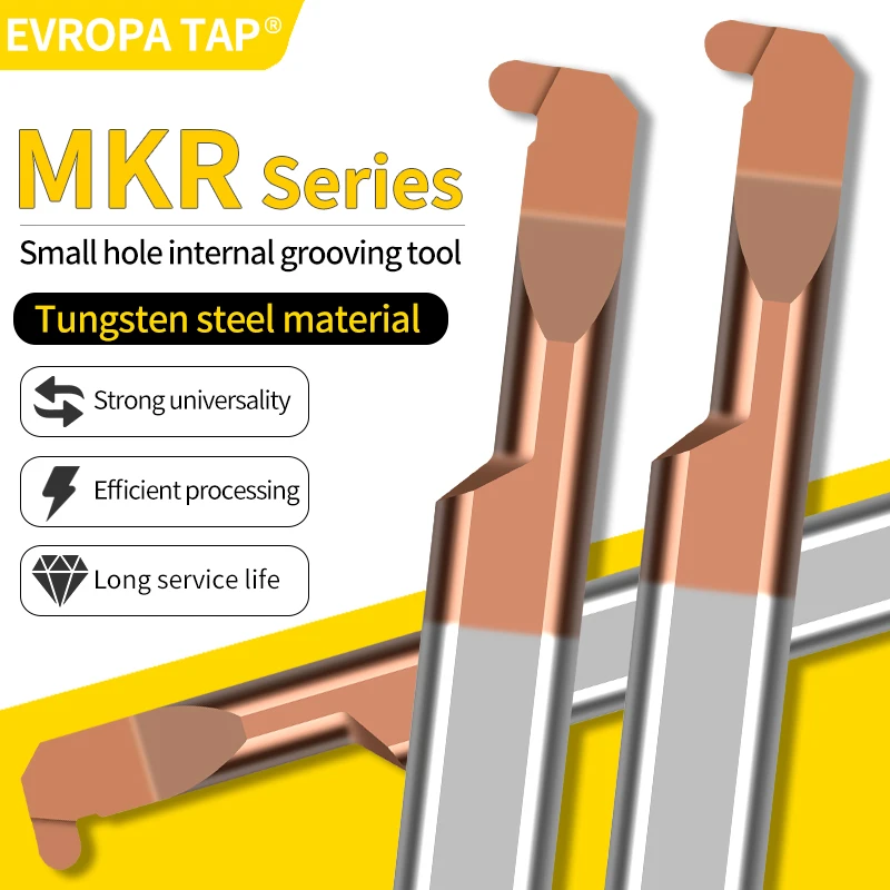 EVROPA TAP 1PC CNC Carbide Tungsten Steel Small Bore Boring Knife Mini MKR4 MKR5 MKR6 Stainless Steel Aluminum Machining Centers
EVROPA TAP 1PC CNC Carbide Tungsten Steel Small Bore Boring Knife Mini MKR4 MKR5 MKR6 Stainless Steel Aluminum Machining Centers