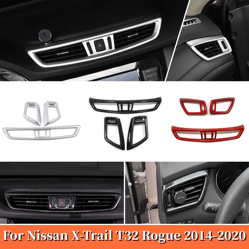 For Nissan XTrail T32 Rogue 2014-2018 2019 2020 AC Vent Trim Cover Interiors Accessories Middle Outlet Air Conditioning 3d Frame
For Nissan XTrail T32 Rogue 2014-2018 2019 2020 AC Vent Trim Cover Interiors Accessories Middle Outlet Air Conditioning 3d Frame