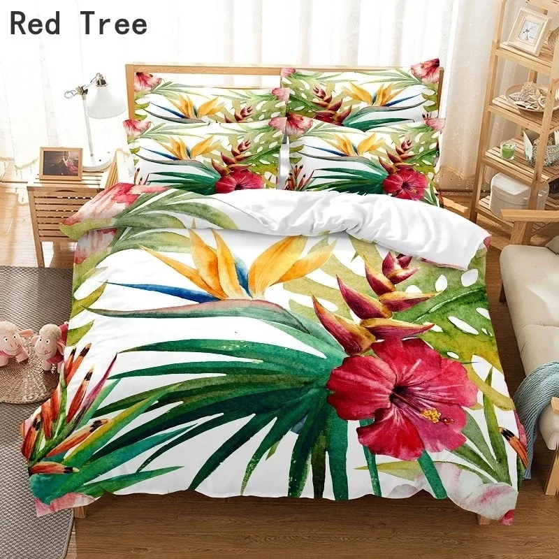 Bedding Set Duvet Cover Sets 3d Digital Printing Bed Linen Queen King Size Fashion Plants Flower Leaves Design for Kids Adults 
Bedding Set Duvet Cover Sets 3d Digital Printing Bed Linen Queen King Size Fashion Plants Flower Leaves Design for Kids Adults