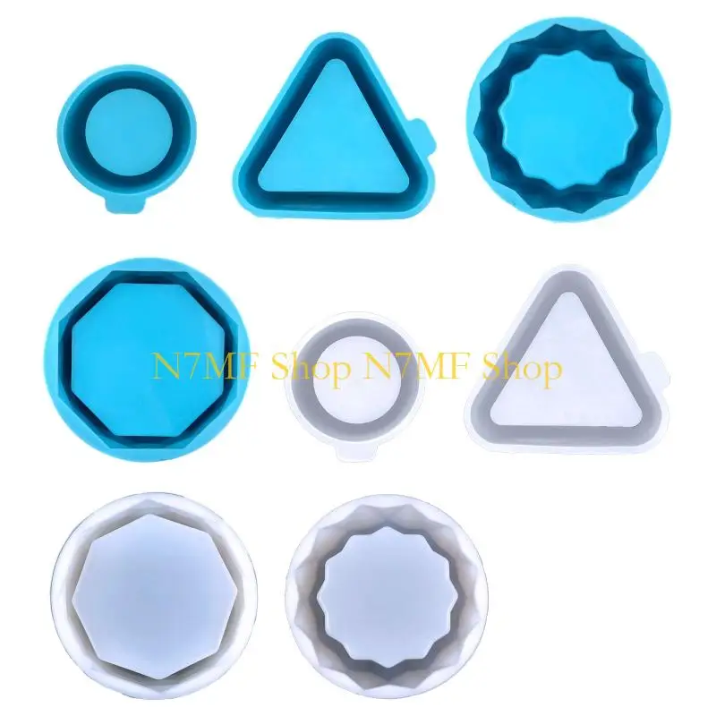 N7MF Silicone Flower Pot Mold for Triangle Round Concrete Cement Plaster Model for DIY Cactus Planter Pen
N7MF Silicone Flower Pot Mold for Triangle Round Concrete Cement Plaster Model for DIY Cactus Planter Pen