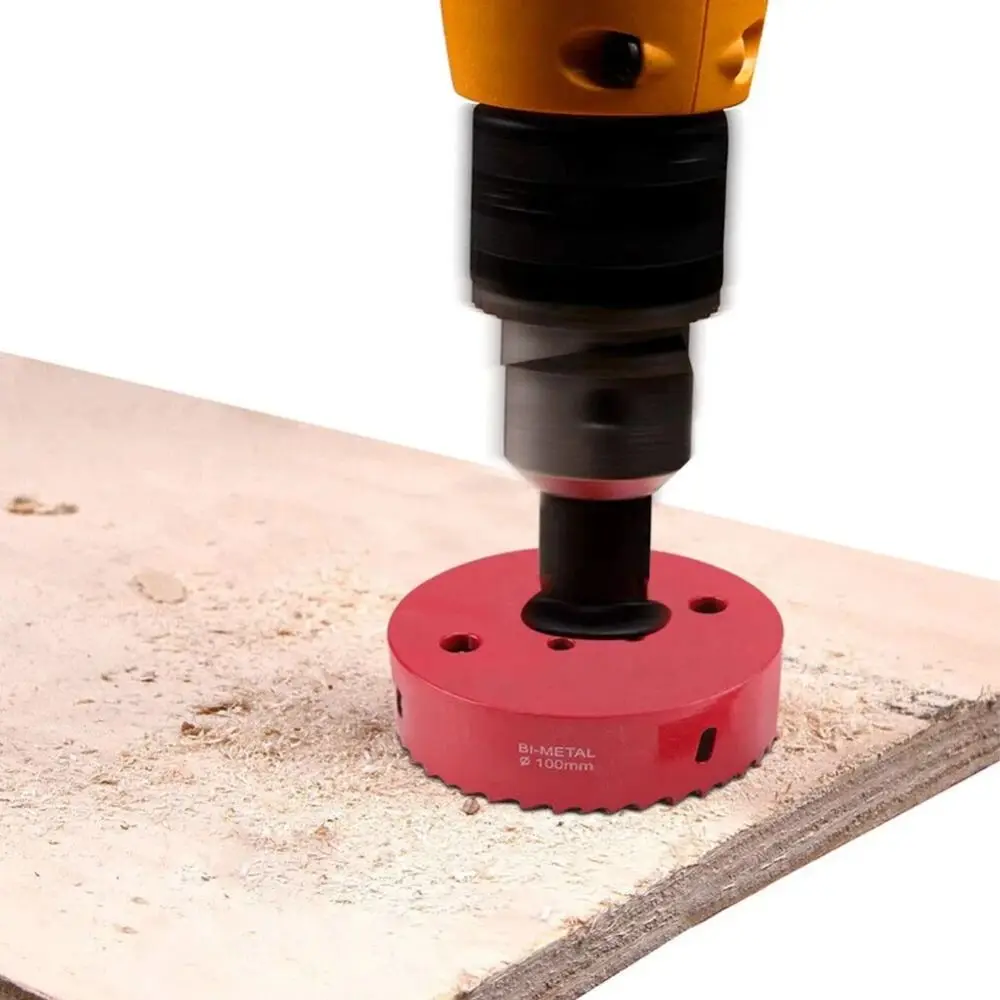 80-100mm Size Bi-Metal Hole Saw HSS Steel Easy Chip Removal HSS Steel Hole Saw No Slipping Wear Resistant Wood Hole Saw
80-100mm Size Bi-Metal Hole Saw HSS Steel Easy Chip Removal HSS Steel Hole Saw No Slipping Wear Resistant Wood Hole Saw